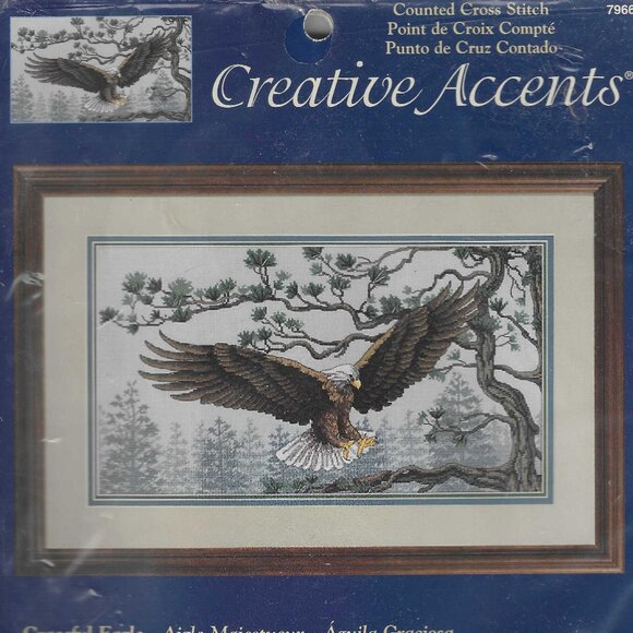 Creative Accents Counted Cross Stitch Kit 7966 - Complete Sealed Kit - Picture 1 of 2